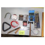 Horse Shoes, Hammer, Tape Measure, Taps