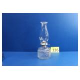 Lamplight Farms Vintage Clear Glass Oil Lamp