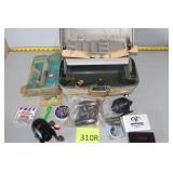 Fishing Tackle Box, Reel, Tackle