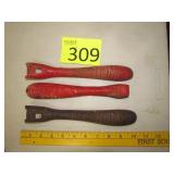 Antique Cast Iron Stove Lid Lifters