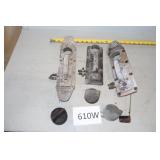 Three Boat Gas Can Tops with Caps