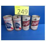 Vintage Pabst & Schlitz Beer Cans