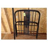 Twin Metal Bed Frame with Rails