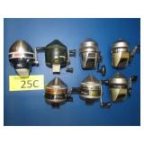 Collection of Zebco Reels