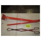 T Post Puller and Log Holder