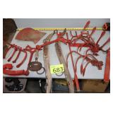 Yokes, Plow Points, Hand Tools, Horse Brush