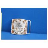1978 Harry Kitzner Co. 32nd Degree Masonic Buckle
