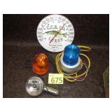 Boat Lights & Thermometer
