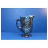 Vintage Indian Glass Harvest Grape Pitcher