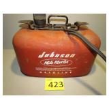 Johnson Mile Masater Gas Can