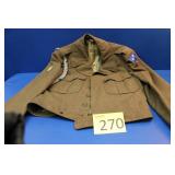 Vintage U.S. Army "Ike" Jacket 38R  WWII/Korea