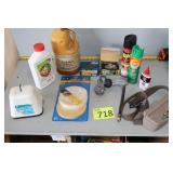 Bar Oil, Roundup, Block Pulley, Screws,