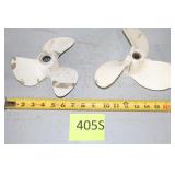 Two Boat Propellers