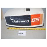 Johnson 55 Seahorse Vintage Motor Cover