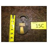 Reproduction Alcatraz Death Row Lock