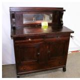 Antique American Style Quarter Sawn Oak Sideboard