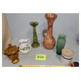 Seven Pieces of Glassware