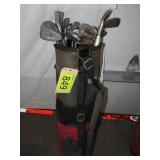 21 Assorted Golf Clubs