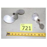 Two Boat Propellers