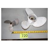 Two Boat Propellers