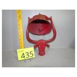 USA Vintage Cast Iron Texas Longhorn Bull Bell