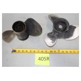 Two Boat Propellers