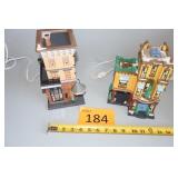 Dept 56 Christmas Lighted Village Buildings