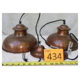 Copper Looking Hanging Lights