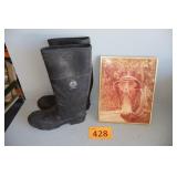 Rubber Boots and Mule Print