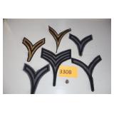 Vintage U.S. Army Chevron Patches