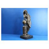 Signed Auguste Moreau Bronze "Rebecca" Sculpture