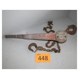 CM 3/4 Ton Chain Hoist Series 640