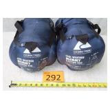 Two Ozark Trail Cool Weather Mummy Sleeping Bag