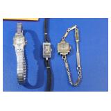 Three Vintage Watches, Bulova, Elgin