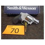 S&W Airweight 38 Special 5 Shot Hammerless Pistol