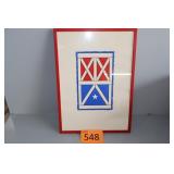 George J. Vander Slvis Barn Door Design Wall Decor