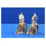 Vintage Japanese Siamese Cat S&P Shakers