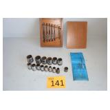 Tools, SK Socket Set 1/2 Drive, Hole Gauge