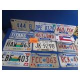 Vintage License Plates
