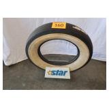 Vintage Star Brand Tire Display with Tire