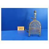 18th Century Brass & Iron Fireplace Trivet