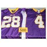 Two Minnesota Vikings Jerseys