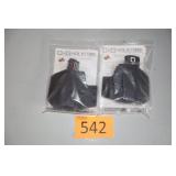 Two C&G Holsters for a Taurus G2C OWB R