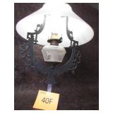 Bradley & Hubbard Cast Iron 1800s Hanging Lamp