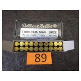 2 Boxes of Sellier & Bellot 7mm Rem. Mag. Shells