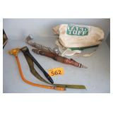 Air Tool Grinder, Seed Spreader, Extension Cord