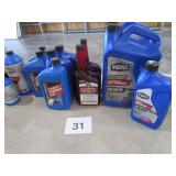 Collection of Oil, Tranny Fluid and Other Fluids