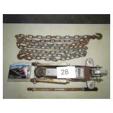 Tow Chain with Hooks