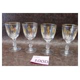 Tiffin Palais Versailles Crystal Water Goblets