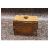 Late 1900s Primitive Wooden Butter Mold Press